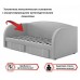 Кровать односпальная Elda 2000x900 c матрасом PROMO B COCOS