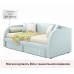 Кровать односпальная Elda 2000x900 c матрасом АСТРА