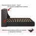 Кровать полутораспальная Stefani 2000x1400 с ПМ и матрасом PROMO B COCOS