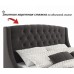 Кровать полутораспальная Stefani 2000x1400 с ПМ и матрасом PROMO B COCOS