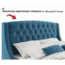 Кровать полутораспальная Стефани с матрасом PROMO B COCOS 2000x1400