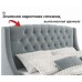 Кровать полутораспальная Стефани с матрасом PROMO B COCOS 2000x1400