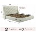 Кровать полутораспальная Стефани с матрасом PROMO B COCOS 2000x1400