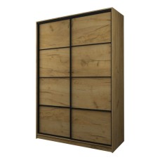 Шкаф-купе Max-МШ-23-6-16-11, 1600×600×2300 мм, цвет дуб крафт золотой