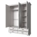Шкаф платяной Tiffany 3D4S