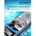 Катер радиоуправляемый Mini Boat, работает от аккумулятора, цвет синий