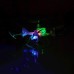 Квадрокоптер радиоуправляемый SKYDRONE, работает от аккумулятора, цвет красный