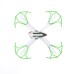 Квадрокоптер радиоуправляемый SKYDRONE, работает от аккумулятора, цвет зелёный