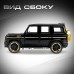 Машинка металлическая, инерционная, 1:24, открываются двери, капот, багажник, цвет чёрный