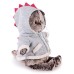 Мягкая игрушка «Кот Басик», в толстовке дракончик, 19 см