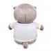 Мягкая игрушка «Кот Басик BABY», в футболке с автопортретом, 20 см