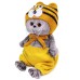 Мягкая игрушка «Кот Басик Baby», в шапке тигрёнка, 20 см