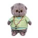 Мягкая игрушка «Кот Басик Baby в морском костюме», 20 см