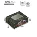 Кондитерская упаковка, коробка с ламинацией «23 февраля», 10 х 8 х 3.5 см