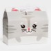 Коробка для сладостей «Котик», 10 х 18 х 14 см