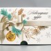 Коробка складная на 4 капкейка с окном «Новогодних чудес», 16 х 16 х 10 см