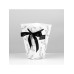 Переноска для цветов на лентах «Present with best wishes», 17 х 25 х 9 см