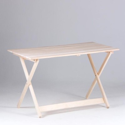 Стол складной, 120×60×75см, из липы, 