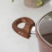 Кастрюля Доляна «Брауни», 4 л, d=20 см, h=11,5 см, стеклянная крышка, антипригарное покрытие, индукция