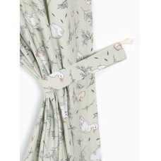 Комплект штор для кухни с подхватами Divine day, 150×180 см - 2 шт., рогожка 176 г/м²
