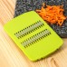 Овощерезка универсальная Доляна Fresh cook, 7 насадок, центрифуга для зелени, цвет белый/зелёный