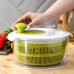 Овощерезка универсальная Доляна Fresh cook, 7 насадок, центрифуга для зелени, цвет белый/зелёный