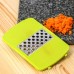 Овощерезка универсальная Доляна Fresh cook, 7 насадок, центрифуга для зелени, цвет белый/зелёный