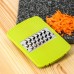 Овощерезка универсальная Доляна Fresh cook, 7 насадок, центрифуга для зелени, цвет белый/зелёный