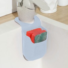 Подставка для губки Доляна «Симплекс», 20×9×4,5 см, голубая