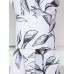 Шторы для кухни Доляна Plant leaves 146х180 см - 2 шт, подхваты - 2 шт, 100% хлопок, 164 г/м2