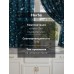 Шторы для кухни Доляна Twilight forest 146х180 см - 2 шт, подхваты - 2 шт, 100% хлопок, 164 г/м2