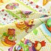 Скатерть Доляна «Светлая Пасха», 220 × 144 см, 100 % хлопок, рогожка, 164 г/м²