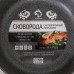 Сковорода Доляна «Марбл», d=24 см, пластиковая ручка, антипригарное покрытие