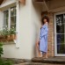Халат вафельный женский удлинённый «Экономь и Я» размер 50-52