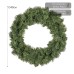 Новогодний венок d-40 см «ЕлкиТорг. Звёздный» на дверь, на стену, 90 ПВХ веток