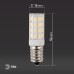 Лампа светодиодная Эра E14 3,5W 4000K LED T25-3,5W-CORN-840-E14 Б0028745