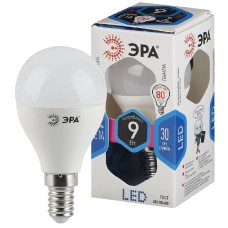 Лампа светодиодная Эра E14 9W 4000K LED P45-9W-840-E14 Б0029042