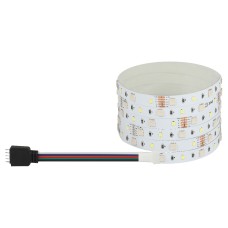 Светодиодная лента Эра 12В 5050 14,4Вт/м RGB+6500K 5м IP20 LS5050-14,4-60-12-RGB+W(6500)-IP20-1 year-5m Б0059911