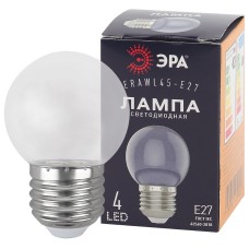 Лампа светодиодная Эра E27 1W 3000K ERAWL45-E27 Б0049572
