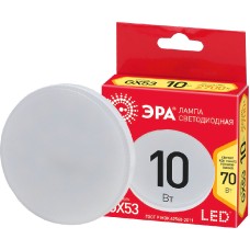Лампа светодиодная Эра GX53 10W 2700K ECO LED GX-10W-827-GX53 Б0036543