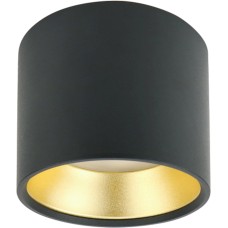 Накладной светильник ЭРА OL8 GX53 BK/GD Б0048539