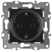 Розетка 2P+E Schuko со шторками Эра 12-2102-06 Б0014692