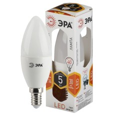 Лампа светодиодная Эра E14 5W 2700K LED B35-5W-827-E14 Б0018871