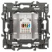 Розетка компьютерная RJ45 Эра 12-3107-01М Б0065712