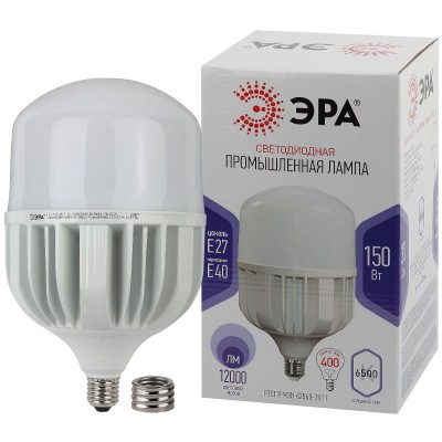 Лампа светодиодная Эра E40 150W 6500K LED POWER T160-150W-6500-E27/E40 Б0051796