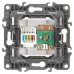 Розетка комбинированная RJ45+TV Эра 12-3110-13 Б0027448
