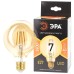 Лампа светодиодная Эра E27 7W 2400K F-LED G95-7W-824-E27 gold Б0047662