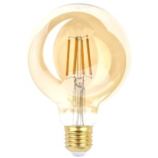 Лампа светодиодная Эра E27 7W 2400K F-LED G95-7W-824-E27 gold Б0047662