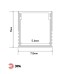 Комплект с накладным анодированным профилем Эра 709 Б0062831