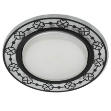 Встраиваемый светильник ЭРА DK LD28 WH/BK Б0037390